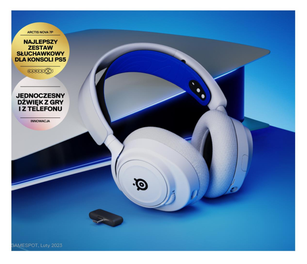 STEELSERIES Arctis Nova 7P white 61561 - 1185192 - zdjęcie 6